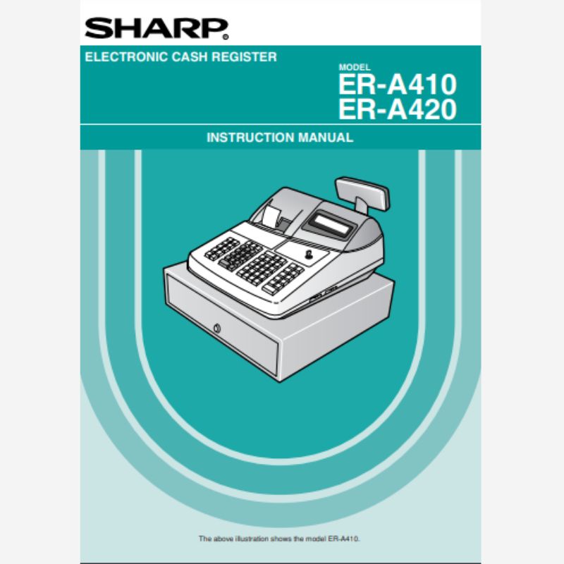 Sharp-Electronic Cash Register
